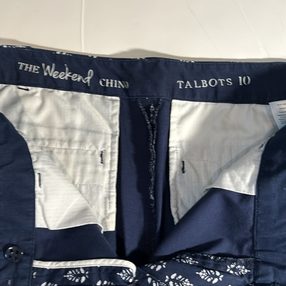 Talbots (the weekend chino )pants, size 10 - Picture 3 of 6